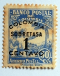 Stamps Colombia -  Sobretasa Aerea