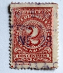 Stamps Colombia -  Cifra