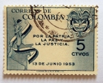 Stamps Colombia -  Por la Patria