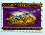 Stamps Colombia -  La Aviacion en Colombia