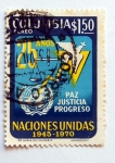 Stamps Colombia -  Naciones Unidas