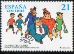 Stamps Spain -  3486- Cómics. Personajes de tebeo. La familia Ulises.