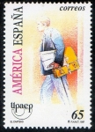 Stamps Spain -  3513- América-UPAE. Cartero.