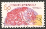 Stamps Czechoslovakia -  2124 - Satélite Oriol
