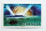 Stamps Nicaragua -  Aniversario de Julio verne