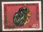 Stamps Italy -  Asociación Nacional Bersaglieri.