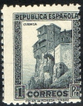 Stamps Spain -  770- Monumentos y autogiro.