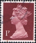 Sellos de Europa - Reino Unido -  ISABEL II TIPO MACHIN 1970-80. Y&T Nº 606