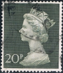 Sellos de Europa - Reino Unido -  ISABEL II TIPO MACHIN 1970-80. Y&T Nº 619