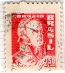 Sellos de America - Brasil -  15 D. Joao VI