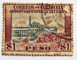 Stamps Colombia -  Caña de Azucar