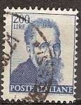 Stamps Italy -   Miguel Ángel Buonarotti (pintor).