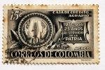 Sellos de America - Colombia -  Caja de Credito Agrario