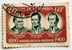 Sellos de America - Colombia -  Independencia Nacional