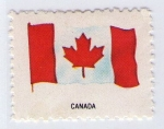 Stamps Canada -  1 Bandera