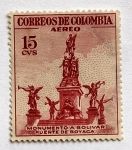 Stamps Colombia -  Monumento a Bolivar-Puente de Boyaca