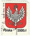 Sellos de Europa - Polonia -  ESCUDOS DE ARMAS NACIONAL