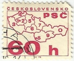 Stamps Czechoslovakia -  EMBLEMA POSTAL