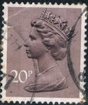 Stamps United Kingdom -  ISABEL II TIPO MACHIN 1976. Y&T Nº 785