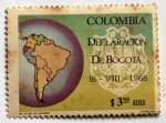 Sellos de America - Colombia -  Declaracion de Bogota