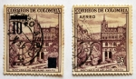 Stamps Colombia -  Santuario de Las Lajas