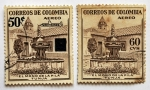 Stamps Colombia -  El mono de la Pila