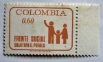 Sellos de America - Colombia -  Frente Social