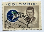 Stamps Colombia -  J F Kenedy