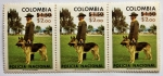 Stamps Colombia -  Policia Nacional