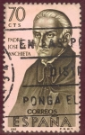 Sellos del Mundo : Europa : Espa�a : 1965 Forjadores de América. Padre José de Anchieta - Edifil:1679