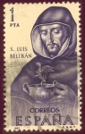 Stamps Spain -  1965 Forjadores de América. San Luis Beltrán - Edifil:1681