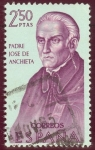 Sellos del Mundo : Europa : Espa�a : 1965 Forjadores de América. Padre José de Anchieta - Edifil:1683