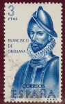 Stamps Spain -  1965 Forjadores de América. Francisco de Orellana - Edifil:1684