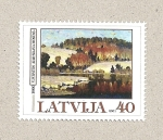 Stamps Latvia -  Paisaje