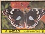 Sellos de Asia - Emiratos �rabes Unidos -  AJMAN -Mariposas