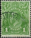 Stamps Oceania - Australia -  Georges V