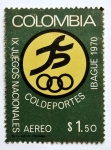 Stamps Colombia -  IX Juegos Nacionales