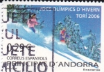 Sellos del Mundo : Europe : Andorra : Jocs Olímpics D´Hivern Torí 2006- Esquí Alpí