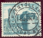 Sellos del Mundo : Europa : Espa�a : 1966 Castillos de España. La Mota, Medina del Campo - Edifil:1740