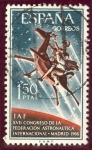 Sellos de Europa - Espa�a -  1966 XVII Congreso de la federacion Astronautica Internacional- Edifil:1749