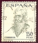 Sellos de Europa - Espa�a -  1966 Literatos Españoles.Valle Inclán - Edifil:1758