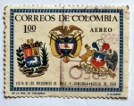 Stamps Colombia -  Visita de los Presidentes de Chile y Venezuela