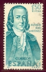 Stamps Spain -  1967 Forjadores de América. Esteban José Martinez - Edifil:1823