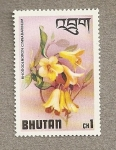 Stamps Bhutan -  Flores