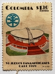 Stamps Colombia -  VI Juegos Panamericanos Cali