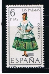 Stamps Spain -  Edifil  1845  Trajes típicos españoles.  