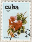 Stamps Cuba -  59 Flores mar Pacifico