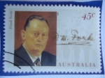 Stamps Australia -  Frank  Forde.