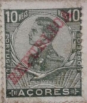 Stamps Portugal -  acores portugal 1912