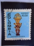 Stamps Colombia -  Cultura Muisca ó Mosca.